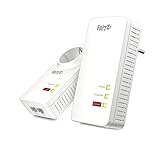 AVM FRITZ!Powerline 1260/1220 WLAN Set (WLAN-Access Point, ideal für Media-Streaming oder...*